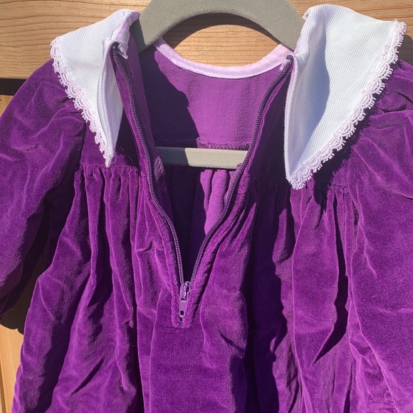 Baby Velvet Dress - Picture 6 of 8